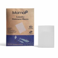 Powerful Laundry Detergent Sheets. Up to 60 Loads. Fragrance-Free and Hypoallergenic Natural
