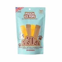 JoJo Modern Pets Pupsiclez Peanut Butter, Apple & Turmeric Ice Pops For Dogs (2-Pack)