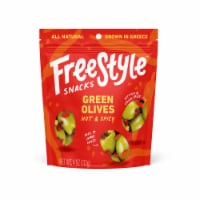 FreeStyle™ Hot & Spicy Greek Green Olives Perspective: Main