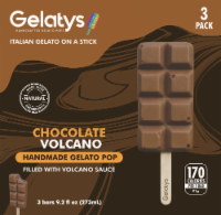 Gelatys Chocolate Volcano Gelato Pops Perspective: Main