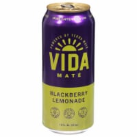 Yerba Maté Vida Maté Blackberry Lemonade Energy Drink Can Perspective: Main