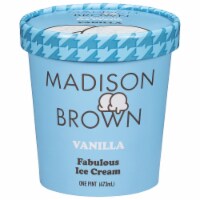 Madison Brown Vanilla Ice Cream Pint Perspective: Main