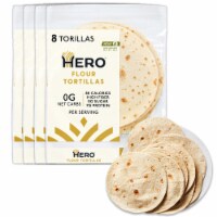 Hero Bread™ 0g Net Carb Flour Tortillas 8 Keto Friendly Tortilla Wraps