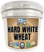 Palouse Brand Hard White Wheat Berries, 25 LB Bucket for Long Term Food Storage