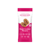 Keto Farms, Maple Candied Pecans, Keto Candy Snacks (1g Net Carb) 1 Ounce, 6 Count | Keto