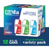 Community Beer Co. NADA Non-Alcoholic Craft Beer Variety Pack Perspective: Main