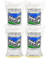 Palouse Brand Hard White Wheat Berries, 100 LBS (4 - 25 LB Bags)