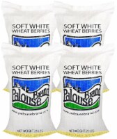 Palouse Brand Soft White Wheat Berries, 100 LBS (4 - 25 LB Bags)