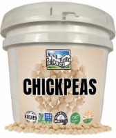Palouse Brand Chickpeas, 25 LBS Bucket, Emergency Food Storage