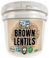 Palouse Brand Brown Lentils, 25 LBS Bucket, Emergency Food Storage