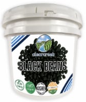 Clear Creek Black Beans, 25 LB Bucket for Long Term Food Storage