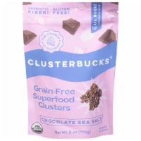 Lil Bucks® Clusterbucks® Chocolate Sea Salt Superfood Granola Clusters Perspective: Main