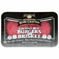 Steakhouse Elite Ground Beef Burgers with Brisket Perspective: Main