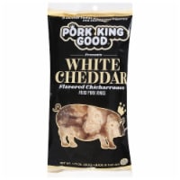 Pork King Good® White Cheddar Chicharrones Fried Pork Rinds Perspective: Main