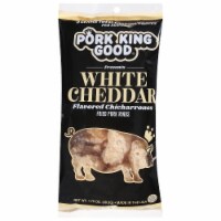 Pork King Good® White Cheddar Chicharrones Fried Pork Rinds Perspective: Main