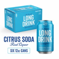 The Finnish Long Drink Traditional Citrus Canned Cocktail Perspective: Main