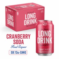 The Long Drink Company Cranberry Cocktail Can Perspective: Main