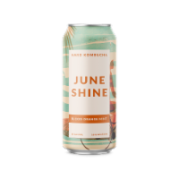 JuneShine Blood Orange Mint Hard Kombucha Single Can Perspective: Main