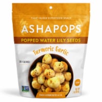 AshaPops Popped Water Lily Seeds Turmeric Garlic Popped Snack Perspective: Main