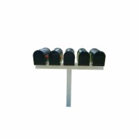 Handy Post HP-1W5 5 Vinyl Sleeve Mailboxe Post, White