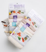 Lotus Sustainables Organic Cotton Reusable Produce Bags Perspective: Main