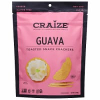Craize® Guava Toasted Corn Snack Crackers Perspective: Main
