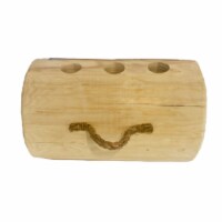 TimberTote TripleTorch One Log Campfire Fireplace Fire Wood Log with 3 Chimneys