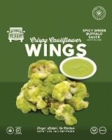 RollinGreens Spicy Green Buffalo Sauce Frozen Cauliflower Wings
