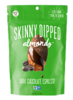 SkinnyDipped Almonds Dark Chocolate Espresso Almonds Perspective: Main