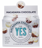 The YES Bar  Gluten Free Real Food Paleo Snack Bar   Macadamia Chocolate