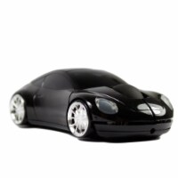 SANOXY 2.4GHz Wireless 3D Car Shape Optical Mouse w/ USB Receiver for PC  (BLACK)