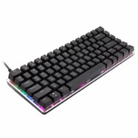 SANOXY RGB Backlight 82 Keys Anti-Ghosting Ergonomic Mechanical Keyboard Blue Switch