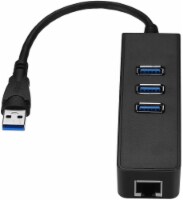 SANOXY USB 3.0 Gigabit 1000Mbps Ethernet LAN RJ45 Network Adapter 3 Ports HUB