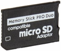 SANOXY Single slot MicroSDHC, MICRO SD to Memory Stick Pro Duo Adaptor