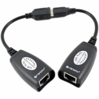 SANOXY  USB to Cat5/5e/6 Extension Cable Adapter Set w/RJ45 Ethernet