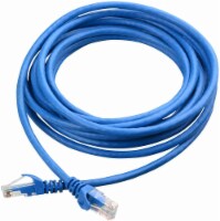 CAT 6 Ethernet Cable Lan Network CAT6 Internet Modem Blue RJ45 Patch Cord   - 75 FT