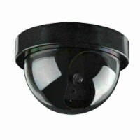Dummy Camera Fake Security CCTV Dome Camera with Flashing Red LED Light