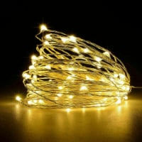 LED Christmas Tree Fairy String Party Lights Lamp Xmas Waterproof (warm white 50 LED)