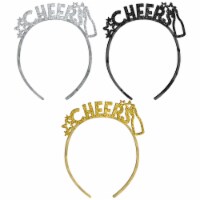 New Year's Headbands - Black, Silver, Gold