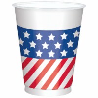 Patriotic Printed Plastic Cups