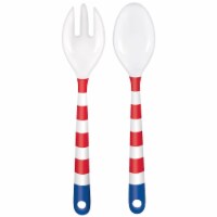Patriotic Salad Servers