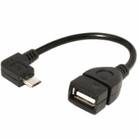 SANOXY  USB Female OTG to (90 Degree) Micro USB Cable Male Adapter