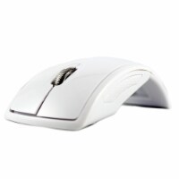 SANOXY 2.4GHz Wireless Folding Foldable Arc Optical Mouse  (WHITE)