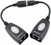 SANOXY  USB to Cat5/5e/6 Extension Cable Adapter Set w/RJ45 Ethernet