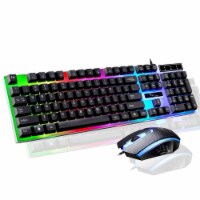 SANOXY USB Wired G21 104 Keys Full Size Keyboard Combo Mouse