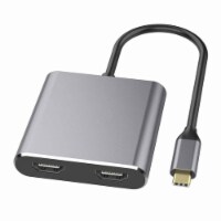 SANOXY Type C to Dual HDMI USB 3.0 PD  Adapter Cable