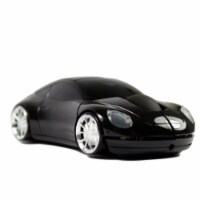 SANOXY Wireless Sport Car Mouse Optical Mouse Mice Ergonomic Design for Computer Laptop Black