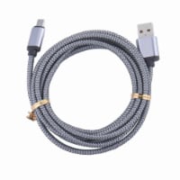 3M / 10FT Micro USB Fast Charger Data Sync Cable Cord (Silver)