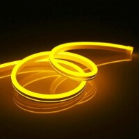 12V Flexible LED Strip Waterproof Sign Neon Lights Silicone Tube (1M - 3.3 FT) yellow