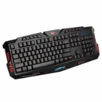 SANOXY 3 Colors Backlit Wired Gaming Keyboard With Backlight